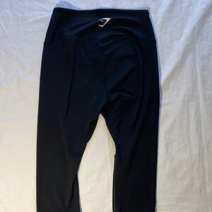 Gymshark Black Leggings Athletic Stretchy size M